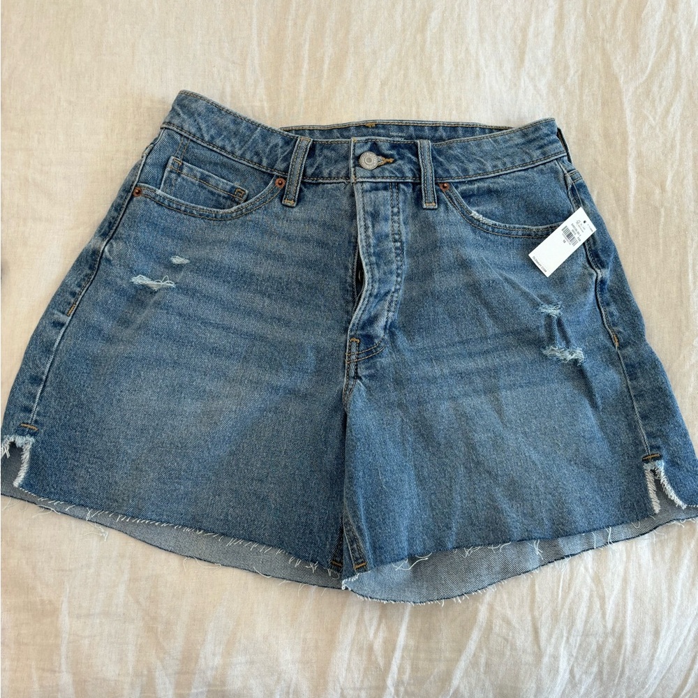 NWT old navy high rise curvy OG straight Jean shorts